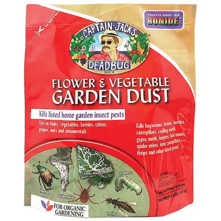 Bonide Products Bonide Captain Jacks Deadbug Brew Organic Insect Killer Dust 4 lb 258